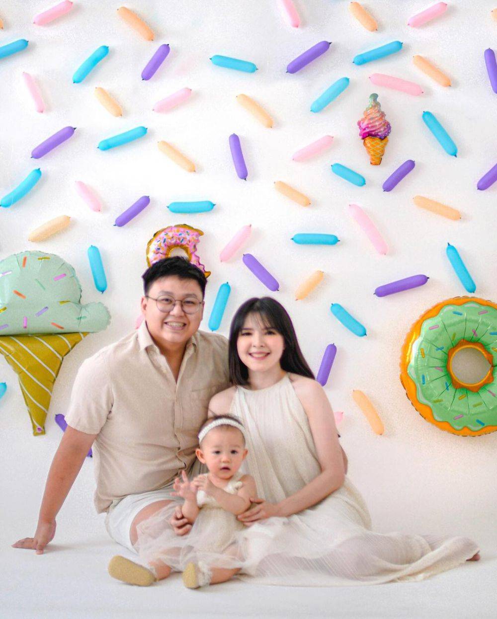 Momen Birthday Photoshoot Kiana, Anak YouTuber Ken Dan Grat