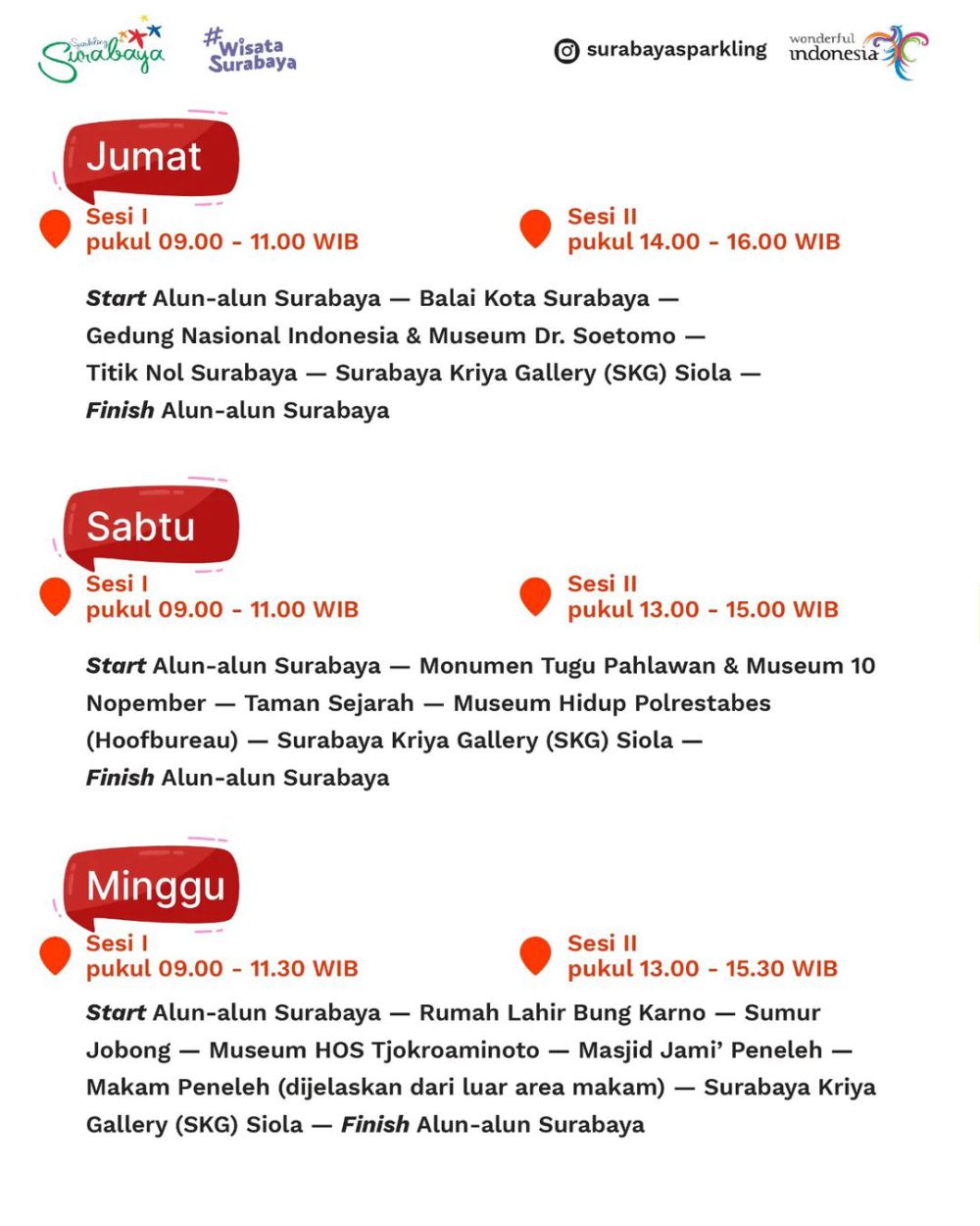 Jadwal dan Rute Bus Surabaya Sightseeing and City Tour Terbaru 