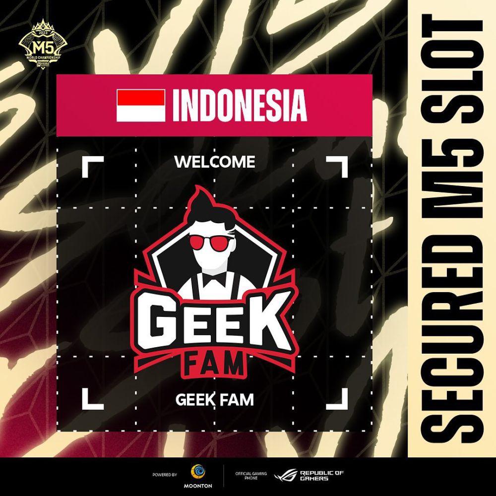 5 Fakta Geek Fam, Wakili Indonesia di M World Championship
