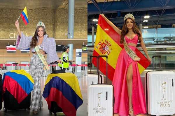 7 Potret Keberangkatan Finalis Miss Grand International 2023, Memukau!