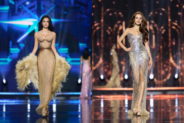 7 Potret Gaun Malam di Final Miss Universe Vietnam 2023, Elegan Abis!