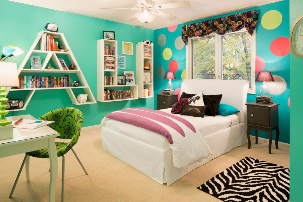 10 Inspirasi Desain Kamar Tidur Nuansa Warna Turquoise