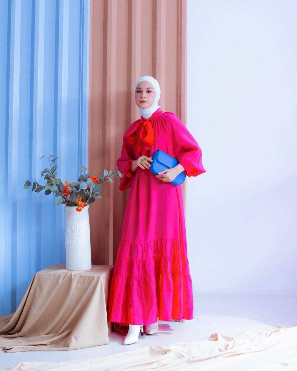 10 Inspirasi Ootd Pakai Dress Ala Tantri Namirah Super Chic