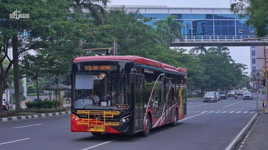 5 Bus dalam Kota yang Beroperasi di Surabaya, Bisa Nonton Pildun U-17