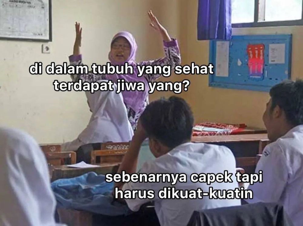 8 Meme Tanya Jawab Guru dan Murid Ini Kocak Banget! 