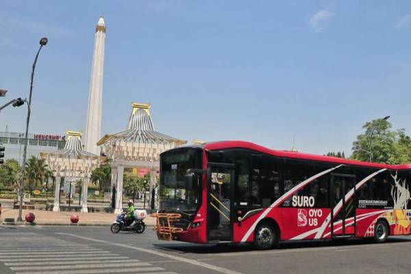 5 Bus Dalam Kota Yang Beroperasi Di Surabaya