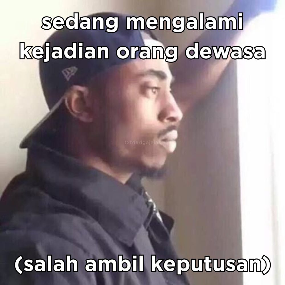 Meme Kocak Menyindir Kehidupan Orang Dewasa