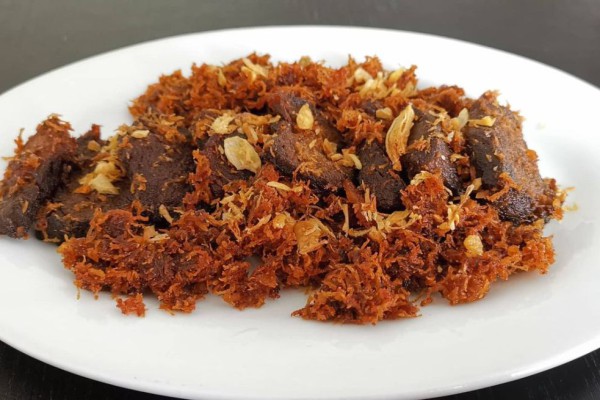 Resep Gepuk Daging Sapi Serundeng