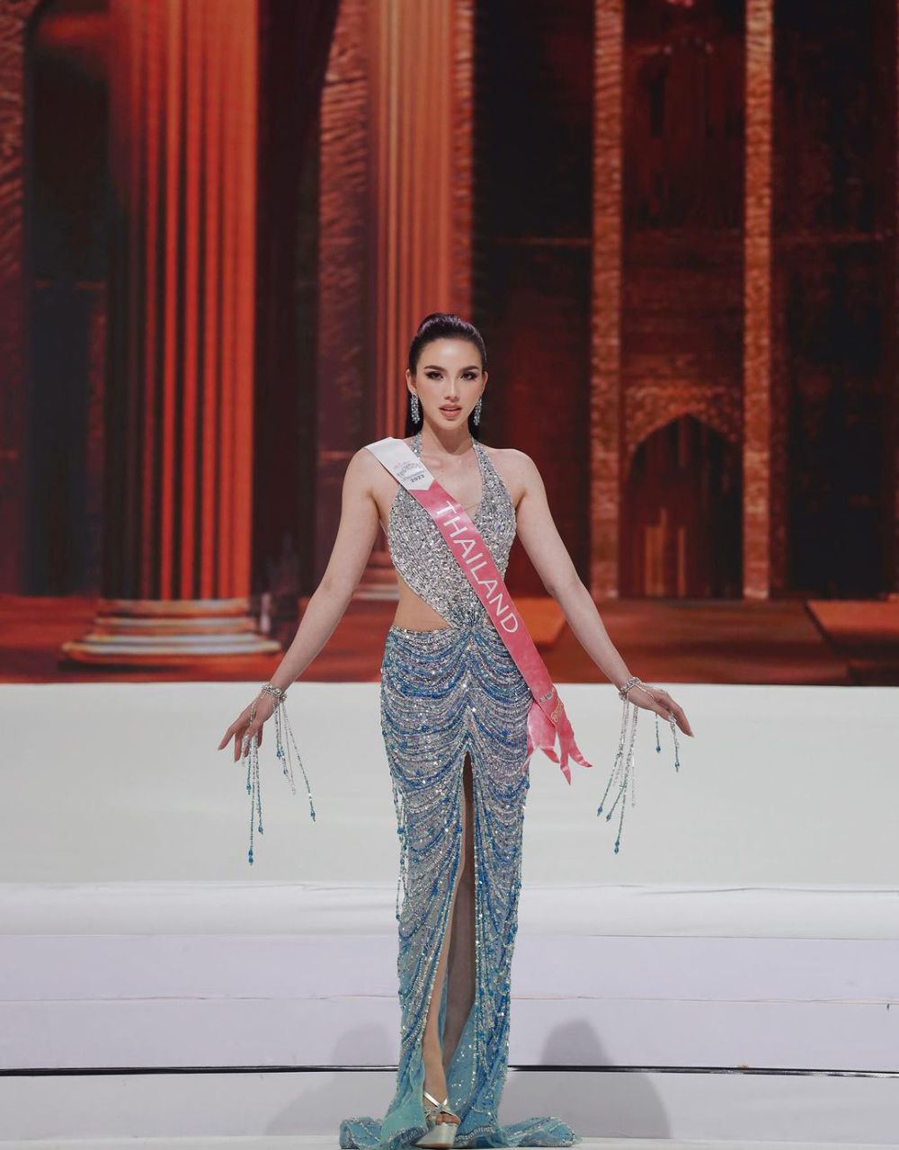 7 Gaun Malam Di Final Miss Tourism International 2023