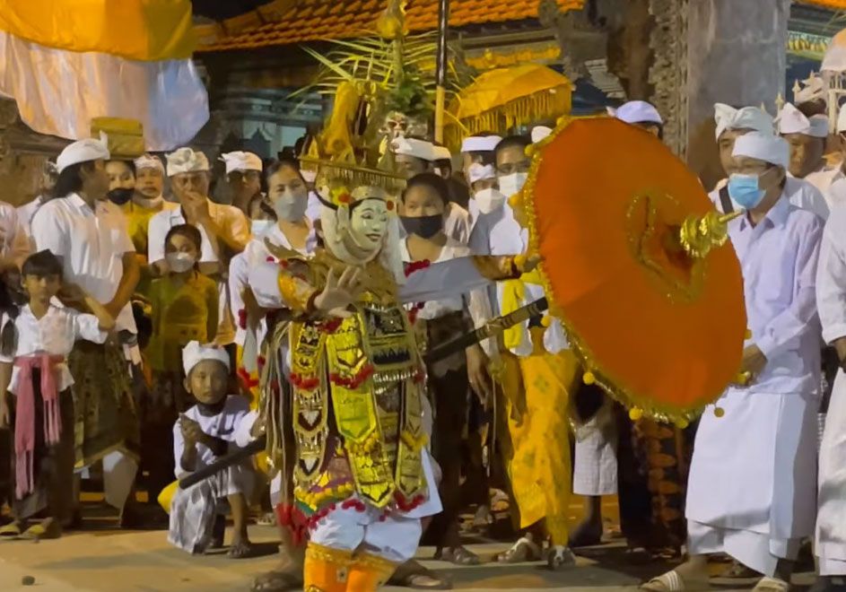 Sejarah Tari Sandar Khas Kedonganan, Kesenian Sakral di Bali