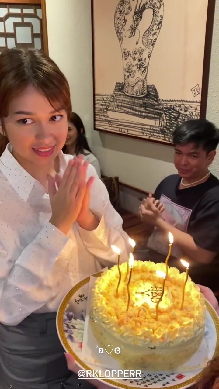 8 Momen Birthday Dinner Rebecca Klopper Bareng Sahabat