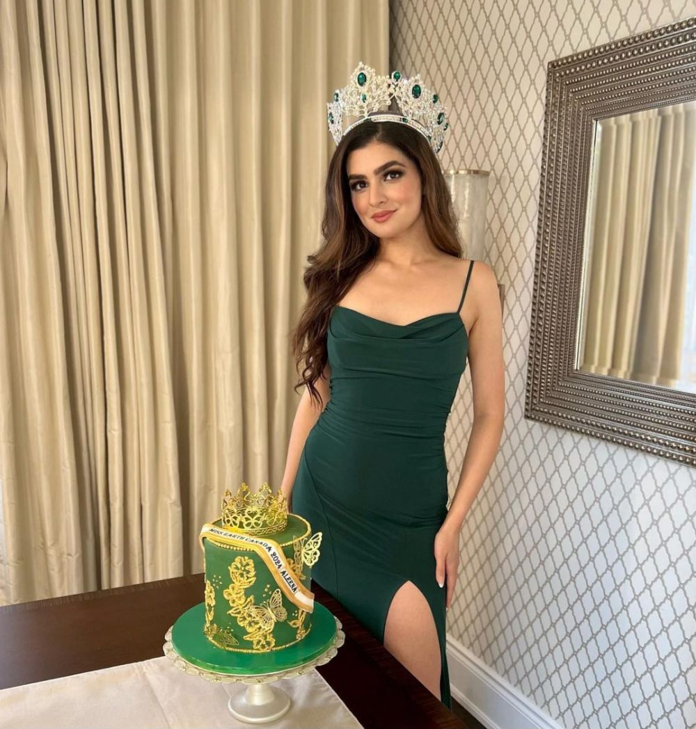 7 Potret Aleena Singh Miss Earth Kanada 2024, Penuh Pesona!