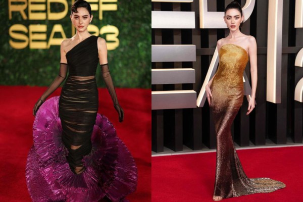 7 Potret Davika Hoorne di Acara Red Sea Film Festival 2023