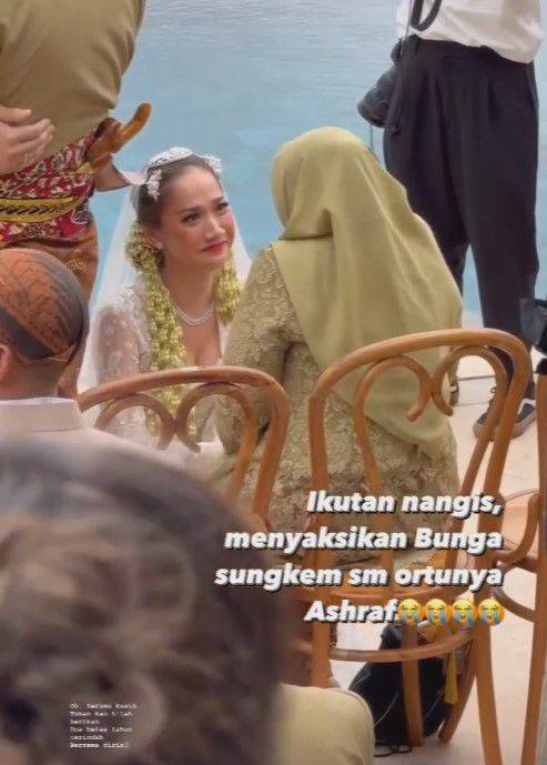 7 Momen Tiko Dan BCL Sungkem Ke Ortu Ashraf Saat Akad Nikah