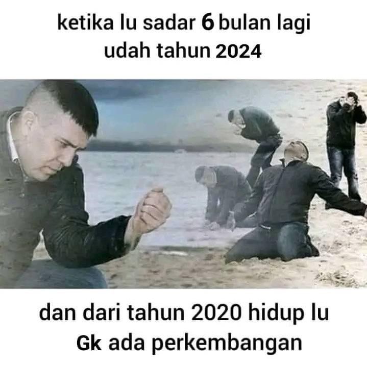 Meme Kocak Menyambut Tahun Baru 2024