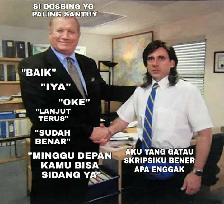 Meme Menyusun Skripsi Gambarkan Kondisi Mahasiswa Akhir