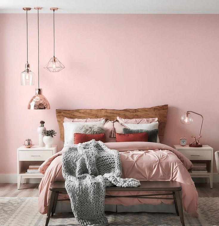 12 Inspirasi Kamar Tidur Bernuansa Pink untuk Wanita Dewasa nan Elegan