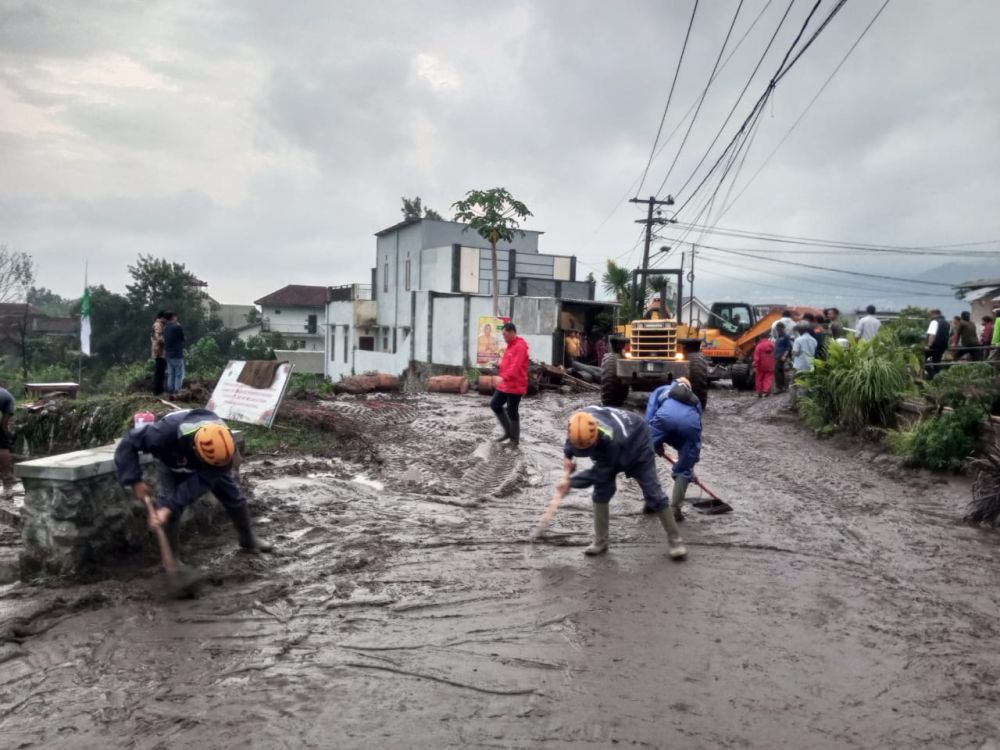 80 Rumah Terdampak Banjir Bandang di Kota Batu