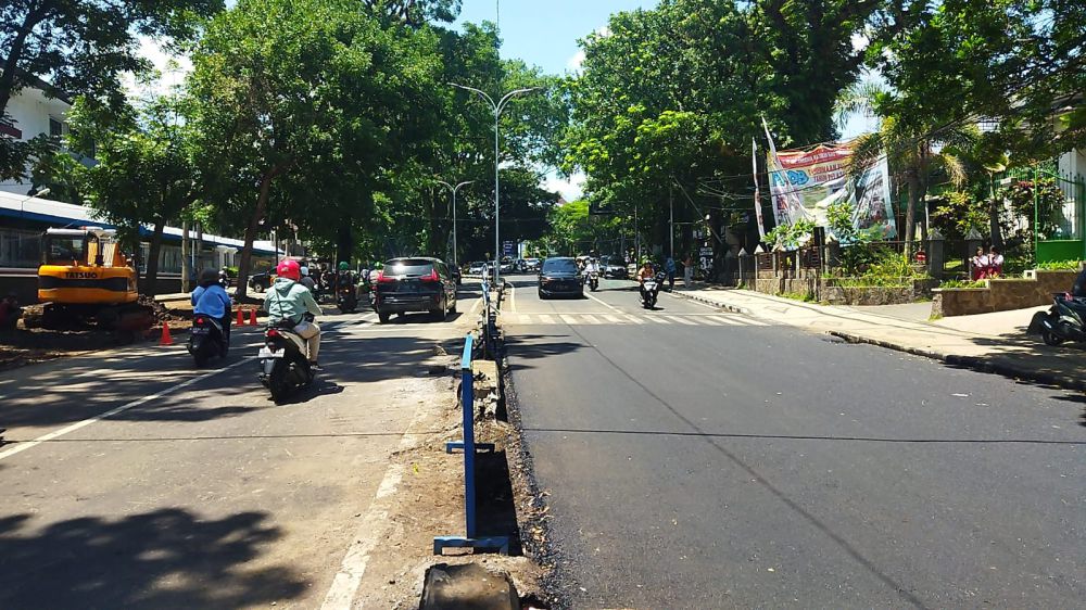 Perbaikan Lubang Jalan Bandung Rampung, Sudah Bisa Dilintasi