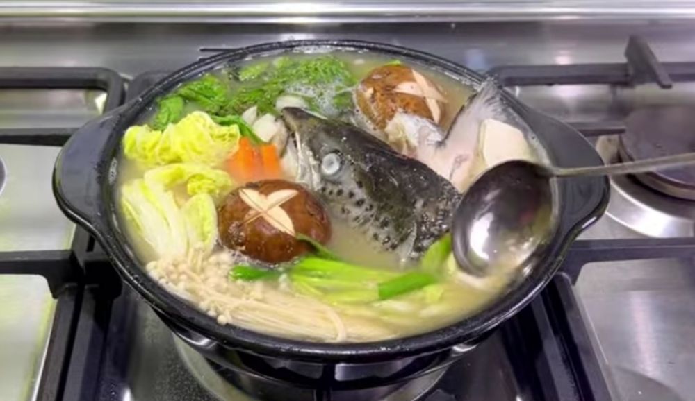 Resep Miso Soup Kepala Ikan Salmon, Hidangan ala Jepang
