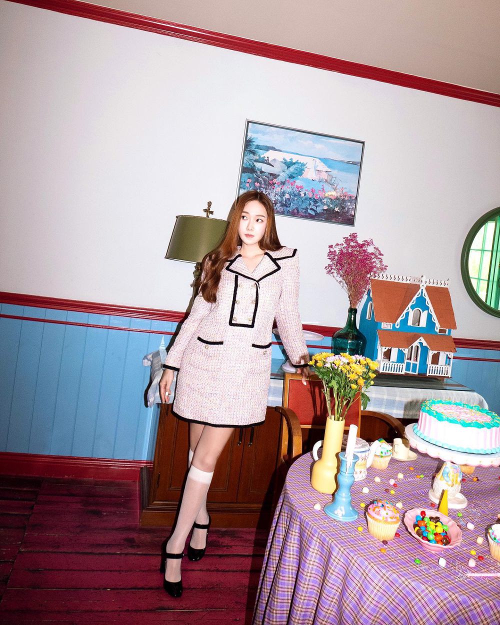 9 Ide Outfit Retro untuk Pesta Malam Tahun Baru ala Jessica Jung