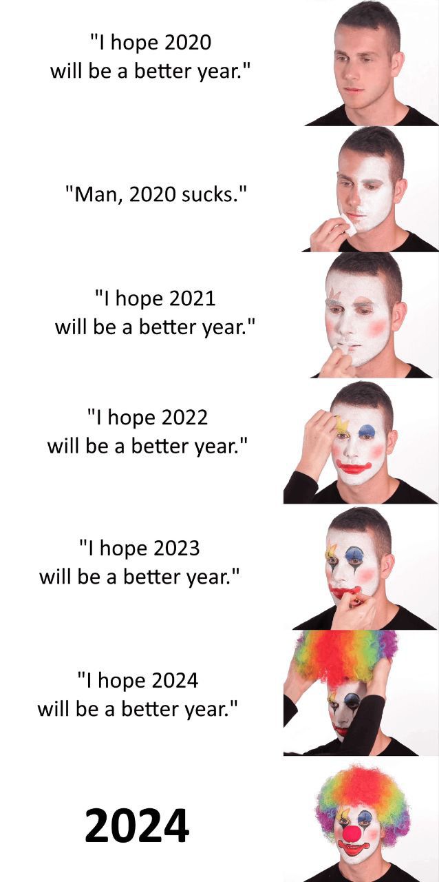 Meme Kocak Menyambut Tahun Baru 2024