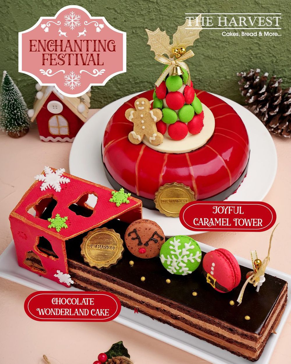 5 Bakery di Denpasar, Berburu Kue Natal Unik