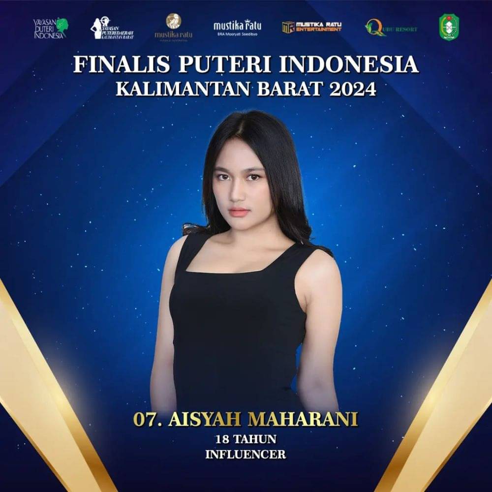 10 Potret Finalis Puteri Indonesia Kalimantan Barat 2024