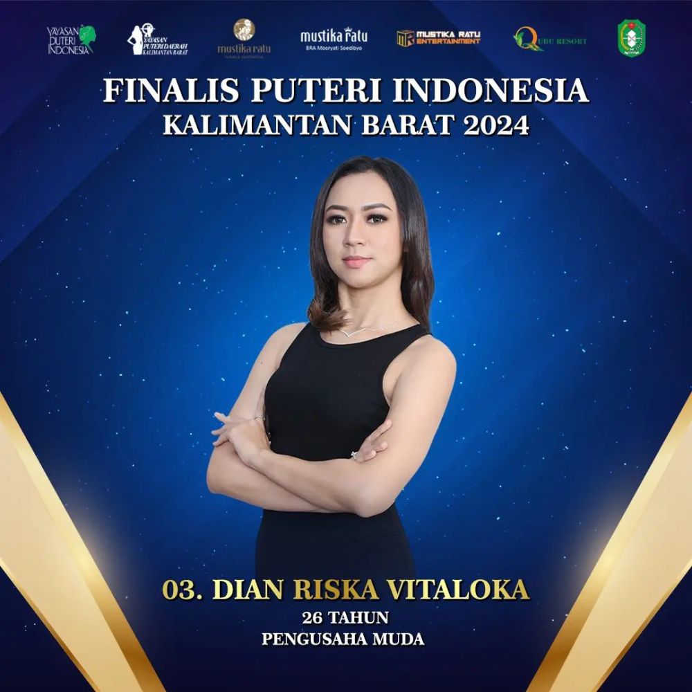 10 Potret Finalis Puteri Indonesia Kalimantan Barat 2024