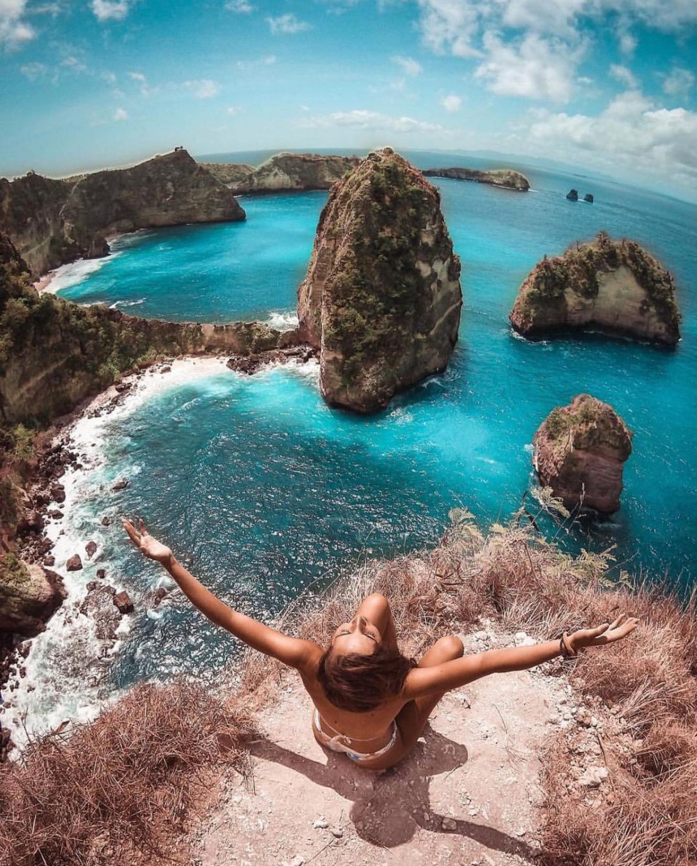 5 Objek Wisata Nusa Penida Timur, Ada yang Mirip Raja Ampat