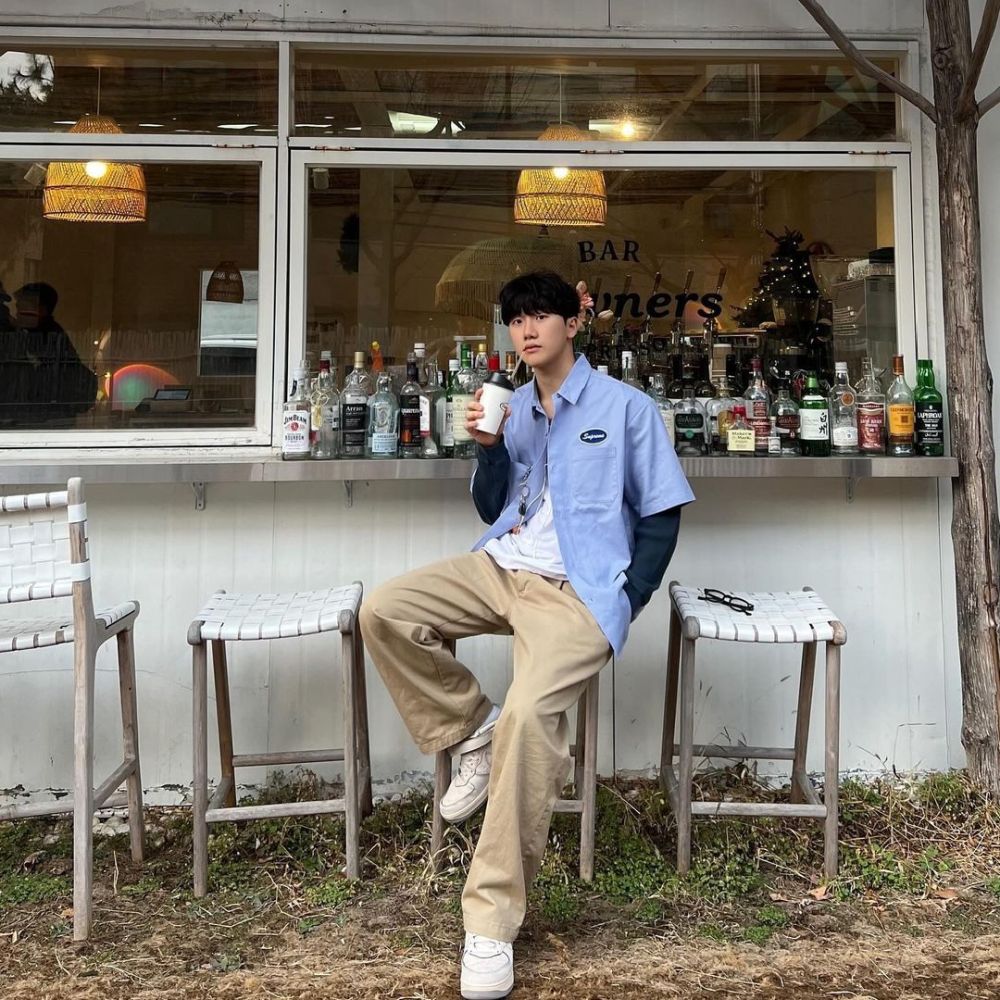 7 Outfit OOTD Kasual ala Ahn Ji Ho, Sang Mafia di Night Has Come 