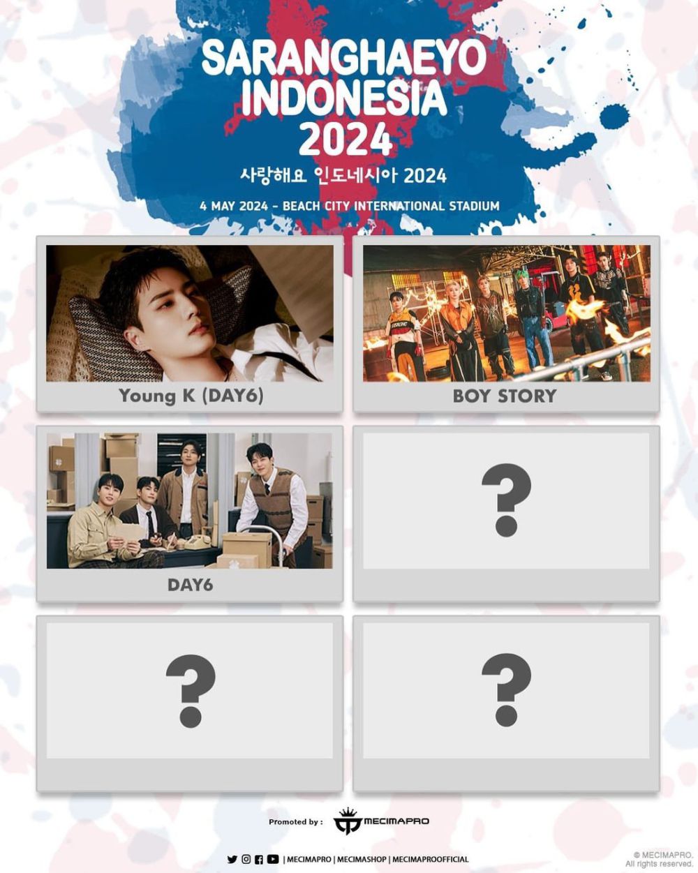 Harga Tiket dan Lineup Saranghaeyo Indonesia 2024, Ada DAY6!