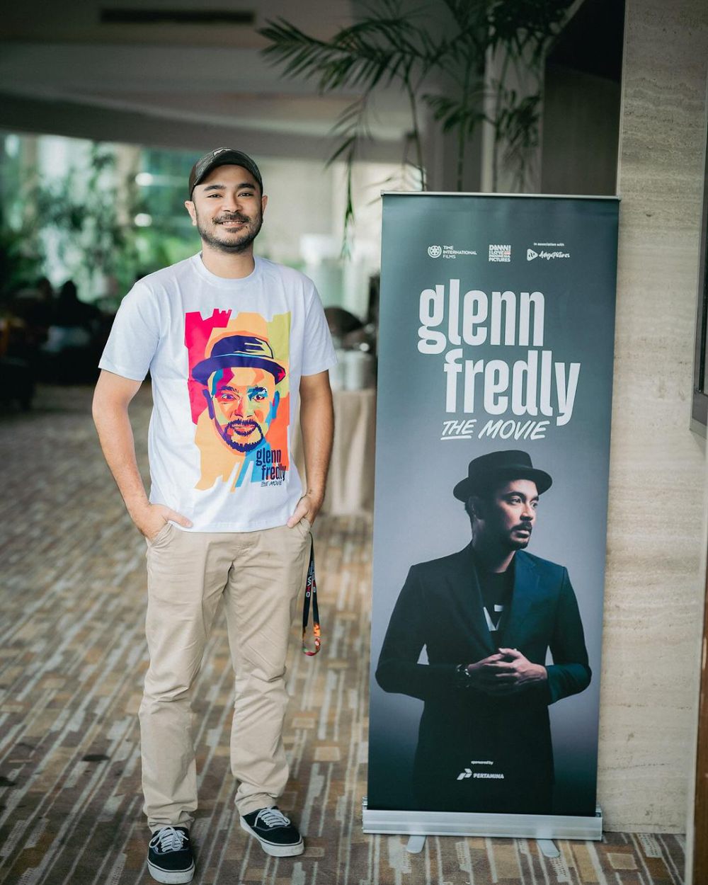 Marthino Lio di Launching Teaser Glenn Fredly the Movie