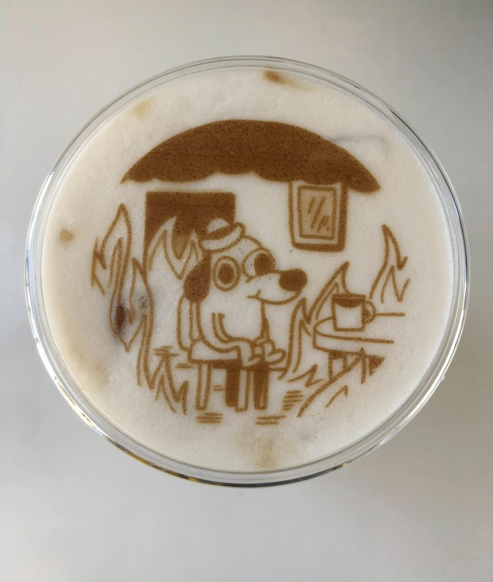 10 Potret Latte Art yang Bikin Takjub, Keren Maksimal!