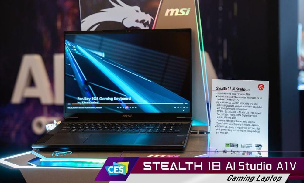 Stealth 18 ai studio