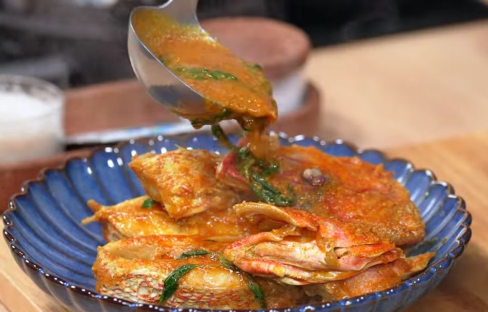 Resep Ikan Woku Khas Manado ala Chef Rudy, Kuah Pedas Aroma Kemangi