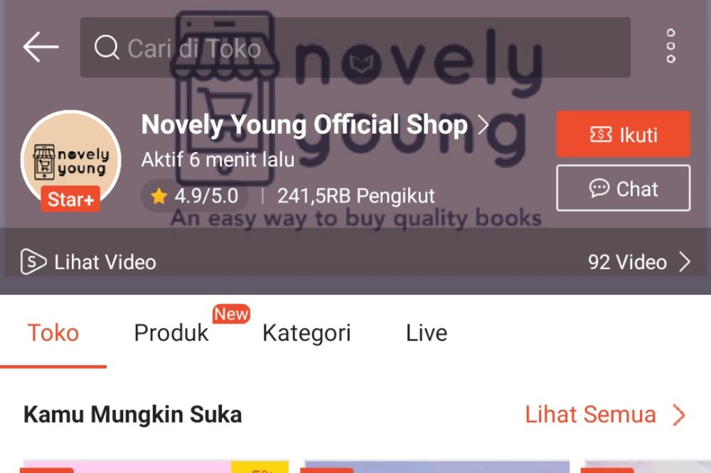 8 Rekomendasi Toko Buku Online Di Aplikasi Oren