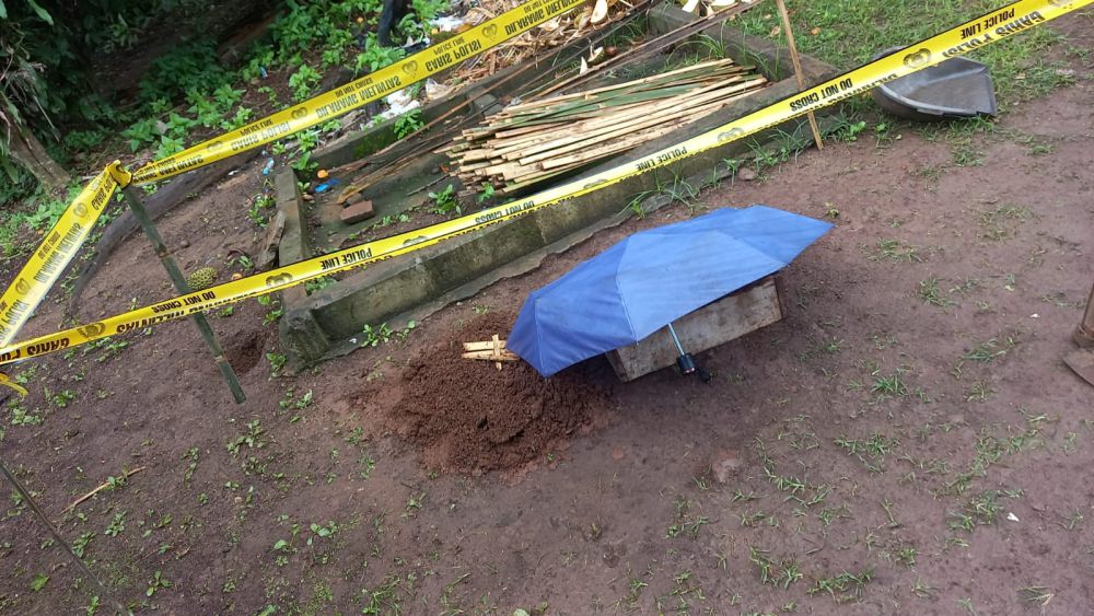 Geger, Warga Serang Temukan Kuburan Berisi Jasad Bayi