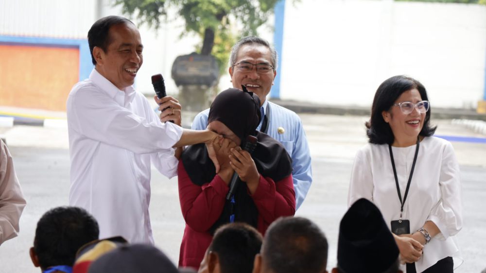 Hafal Pancasila, 2 Warga Bantul Dapat Sepeda dari Jokowi