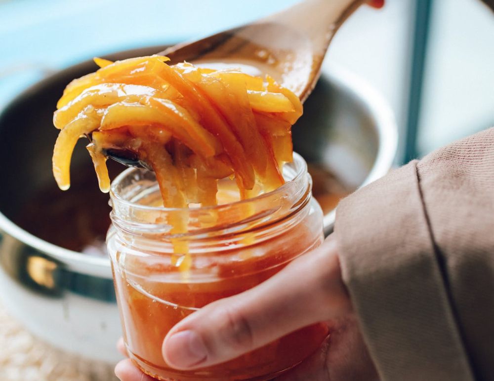 Marmalade Selai Jeruk yang Dibuat dengan Kulitnya