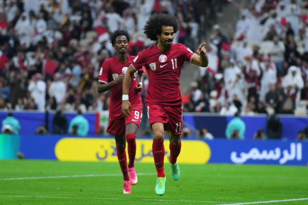 Qatar Unggul Tipis 1-0 Atas Yordania di Babak I Final Piala Asia 2023