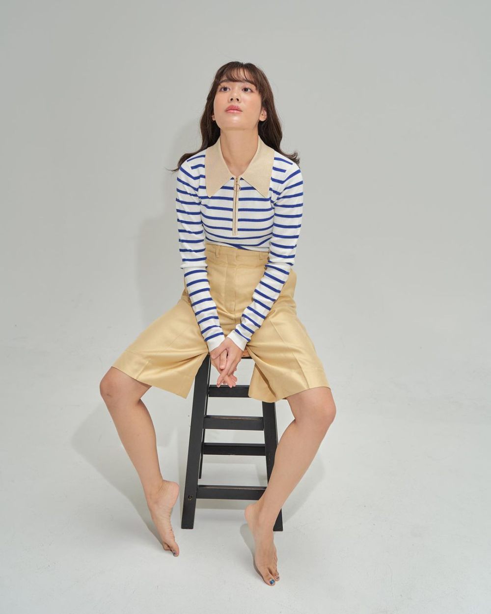 10 Inspirasi Outfit Korean Style ala Belle Kemisara, On Point Abis!