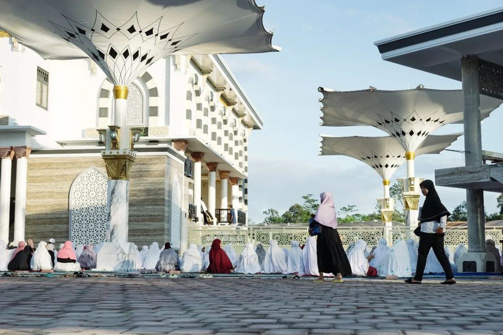 7 Fakta Masjid Jami’ Imam Baidhowi Kediri,Terinspirasi Masjid Nabawi