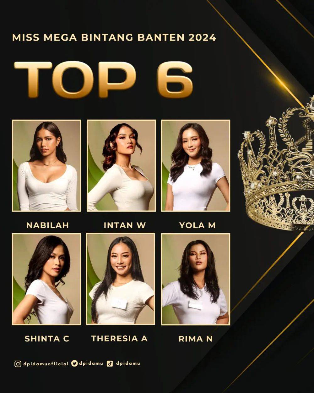 Inilah Hasil Lengkap Final Miss Mega Bintang Banten 2024