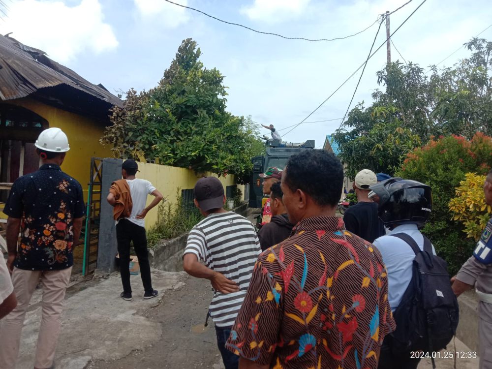 Rumah Seorang Camat di Maluku Terbakar, Diawali Bunyi Ledakan Besar