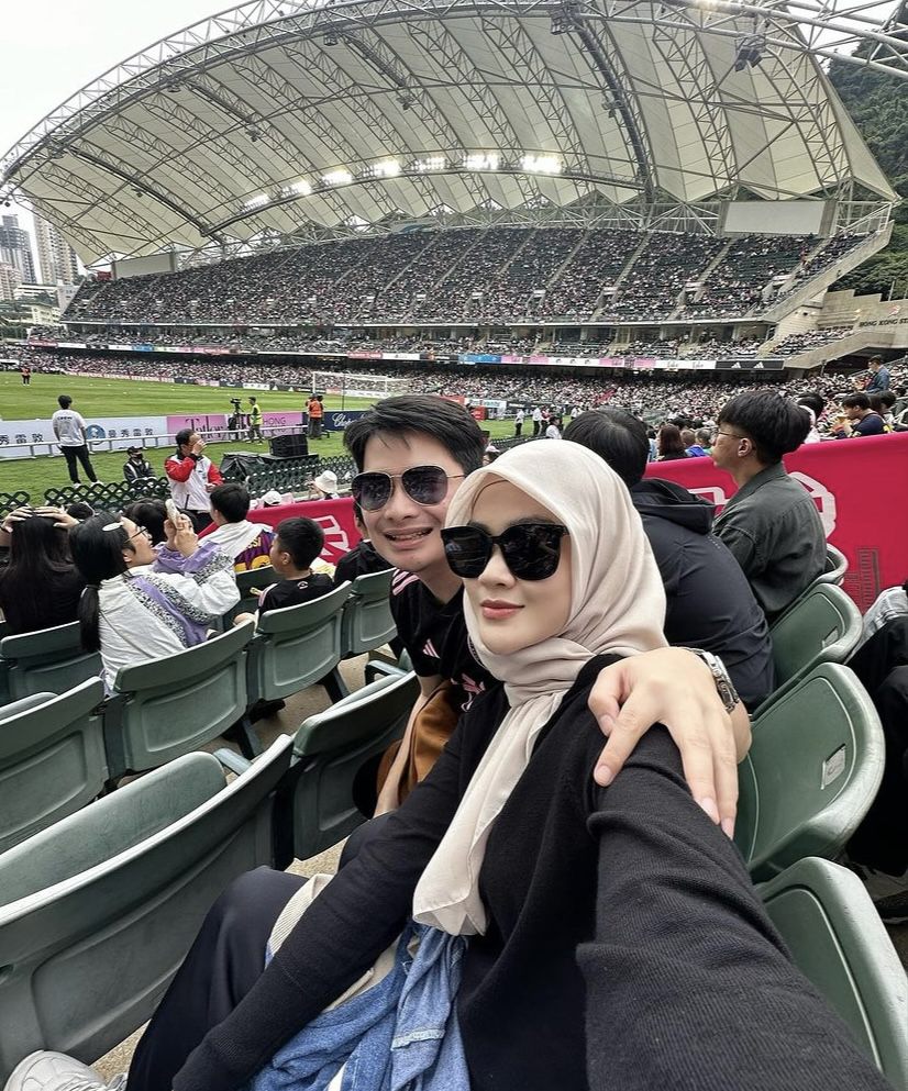 10 Potret Liburan Alvin Faiz dan Istri ke Hongkong, Gagal Ketemu Messi