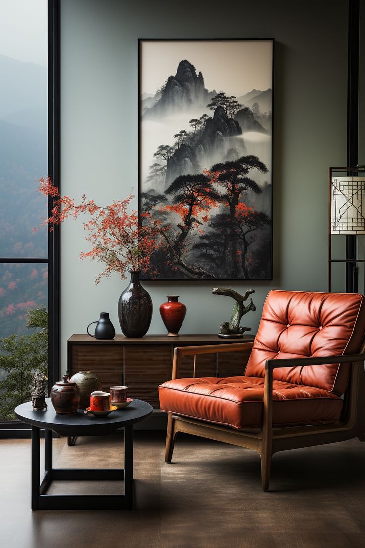 A Modern Room With Chinese Painting Decor F289c3201c34cf7a46e6c912794fca20 Ffa92fbb2782fbdbd4b91d61e92ae651 