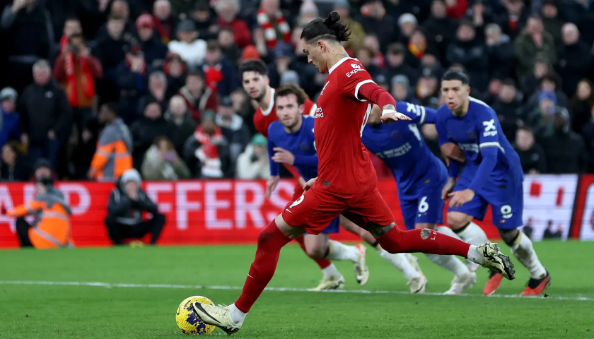 Darwin Nunez Sukses Torehkan Rekor Miris di Laga Liverpool vs Chelsea