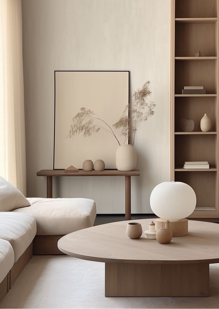 12 Ide Dekorasi Ruang Tamu Bergaya Japandi yang Minimalis dan Cozy