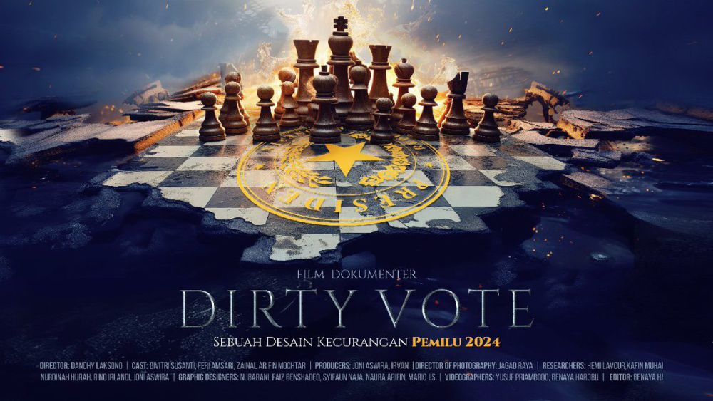 Film Dirty Vote, Uceng: Bukan Propaganda, Gak Ada Kaitan Milih Siapa